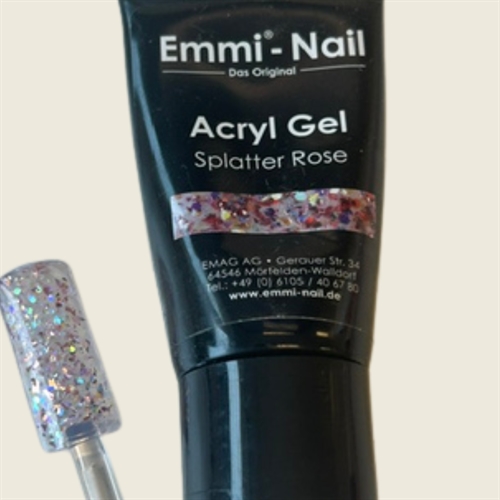 2 Sortering Akrylgele Splatter Rose 30g
